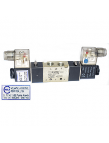 Valvula Doble Solenoide 5/2...