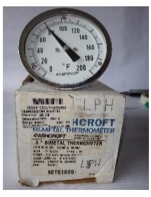 Termómetro ASHCROFT 0-200 ºF